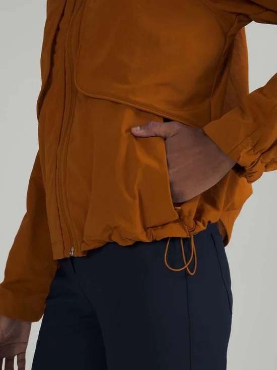 Lululemon Always Effortless Jacket Butternut Brown Size 6 - Picture 3 of 15